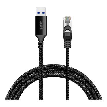 LogiLink CU0404 netværkskabel Sort 5 m Cat6 S/FTP (S-STP)