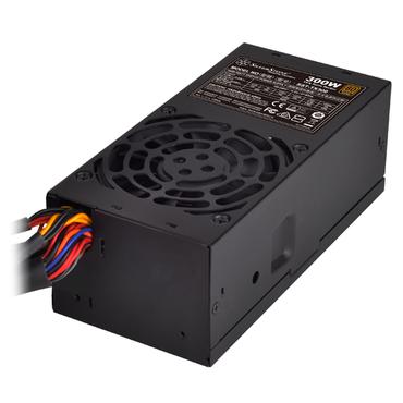 SilverStone TFX Series SST-TX300 str&ouml;mf&ouml;rs&ouml;rjning - TFX12V / ATX12V 2.4 - Svart