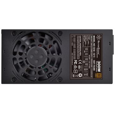 SilverStone TFX Series SST-TX300 str&ouml;mf&ouml;rs&ouml;rjning - TFX12V / ATX12V 2.4 - Svart
