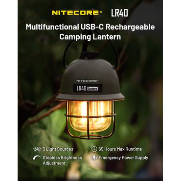 FLASHLIGHT LAMP SERIES/100 LUMENS LR40 WHITE NITECORE