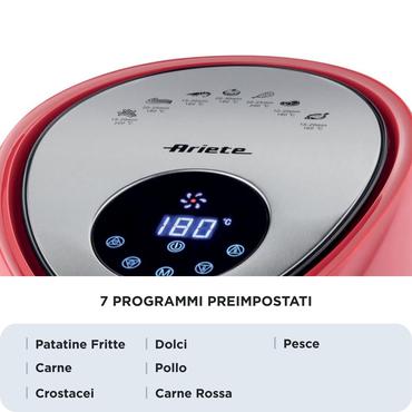 Display LCD touch screen - Timer 60 minutes - Temperature control up to 200 C.