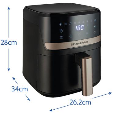 Russell Hobbs Airfryer Satisfry 4,3l black Schwarz 27610-56 2761056 (27610-56)