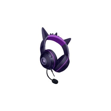 Razer Kraken Kitty V2 - Pokemon Gengar Ed. Headset Ledningsført Spil USB Type-A Lyserød