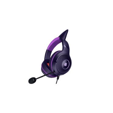 Razer Kraken Kitty V2 - Pokemon Gengar Ed. Headset Ledningsført Spil USB Type-A Lyserød
