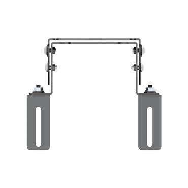 Multibrackets M Pro Series Shelf Mount monteringssats - för hölje - svart