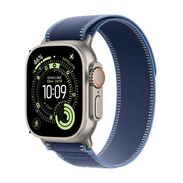 Apple Watch Ultra 3 OLED 49 mm Digital 422 x 514 pixel Berøringsskærm 5G Titanium Wi-Fi GPS (satellit)