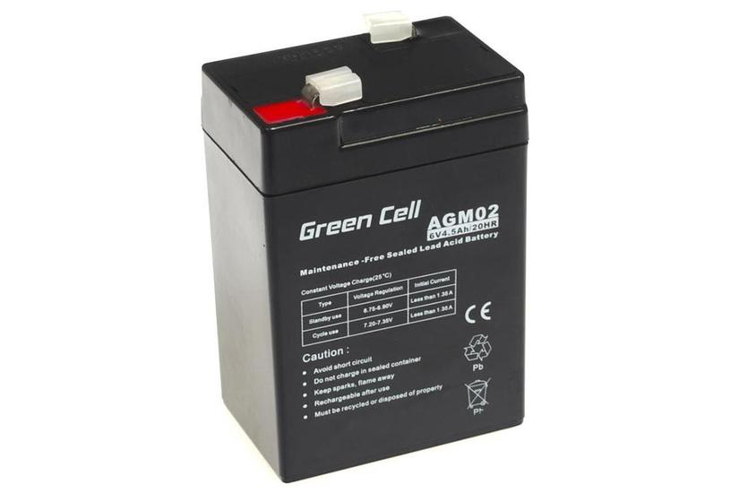 Green Cell - UPS-batteri - F&ouml;rseglat med blysyra (SLA) - 4.5 Ah