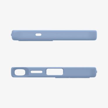 Spigen Silicone Fit (MagFit) mobiltelefon etui 17,5 cm (6.9") Cover Blå