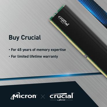 Crucial Pro CP2K32G4DFRA32A hukommelsesmodul 64 GB 2 x 32 GB DDR4 288-pin DIMM