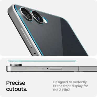 Spigen GLAS.tR EZ Fit HD Klar skærmbeskytter Samsung 1 stk