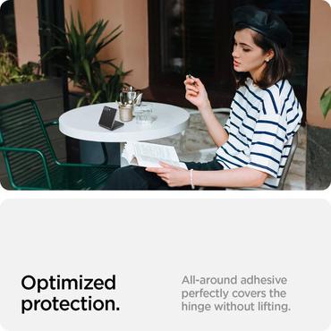 Spigen GLAS.tR EZ Fit HD Klar skærmbeskytter Samsung 1 stk