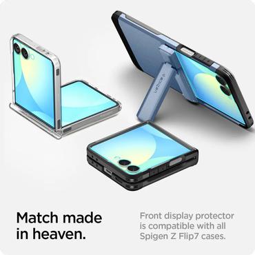 Spigen GLAS.tR EZ Fit HD Klar skærmbeskytter Samsung 1 stk