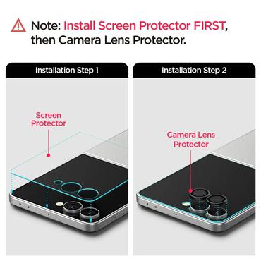 Spigen GLAS.tR EZ Fit HD Klar skærmbeskytter Samsung 1 stk