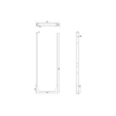 Multibrackets M Floormount Pro monteringskomponent - för LCD-display - svart