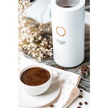 Adler AD4446WG kaffemølle 150 W Hvid