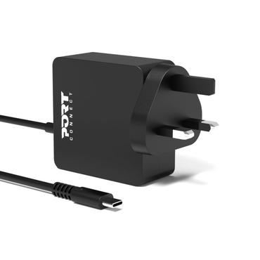 PORT Connect str&ouml;madapter - 24 pin USB-C - 45 Watt