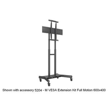 Multibrackets M Public Floorstand Basic 180 st&auml;ll - f&ouml;r platt panel/videokonferenssystem - svart