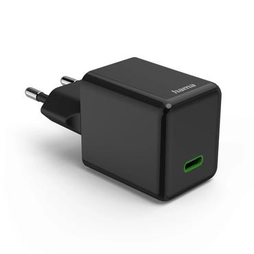Hama ładowarka sieciowa supermini GaN 45W PD/QC 1x USB-C czarna