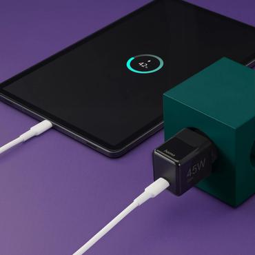 Hama ładowarka sieciowa supermini GaN 45W PD/QC 1x USB-C czarna