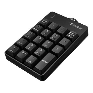 Sandberg USB Wired Numeric Keypad - tastatur Indgangsudstyr