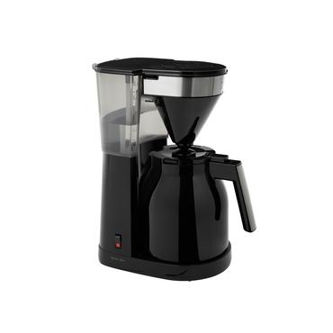 Melitta EasyTop Therm - kaffemaskine - sort/ s&oslash;lv