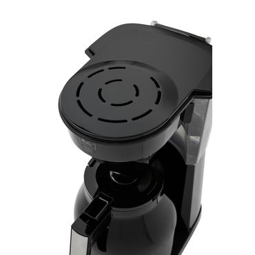 Melitta EasyTop Therm - kaffemaskine - sort/ s&oslash;lv