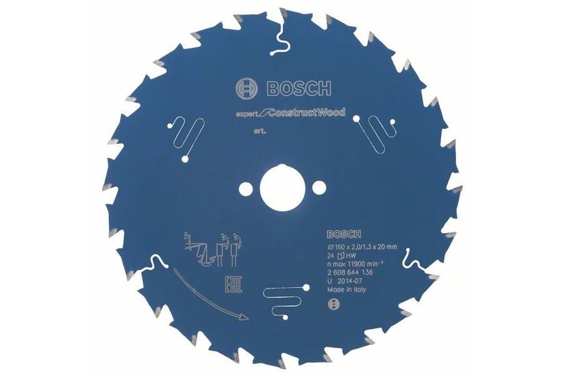 Bosch Expert for Construct Wood cirkels&aring;gblad - f&ouml;r construction wood