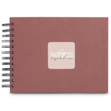 Hama 00009857 fotoalbum og arkbeskyttelse R&oslash;d 50 ark Spiral indbinding