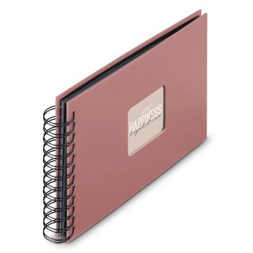 Hama 00009857 fotoalbum og arkbeskyttelse R&oslash;d 50 ark Spiral indbinding