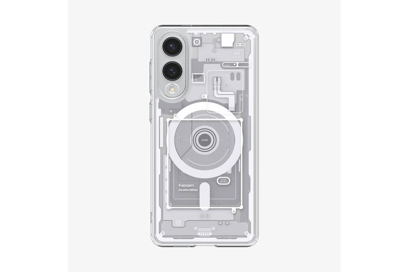 Spigen Ultra Hybrid Zero One (MagFit) mobiltelefon etui 17 cm (6.7") Cover Hvid