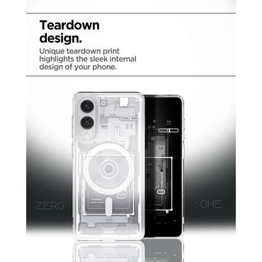 Spigen Ultra Hybrid Zero One (MagFit) mobiltelefon etui 17 cm (6.7") Cover Hvid