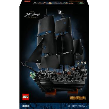 LEGO ICONS Kaptajn Jack Sparrows piratskib