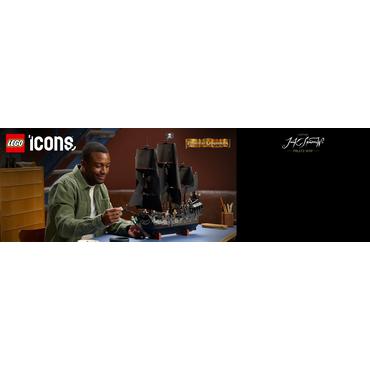 LEGO ICONS Kaptajn Jack Sparrows piratskib