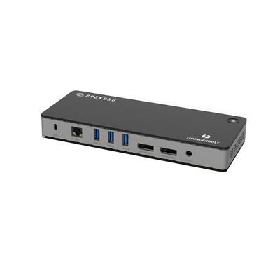 Prokord PD-UTD21 dockingstation Ledningsført Thunderbolt 3 Sort