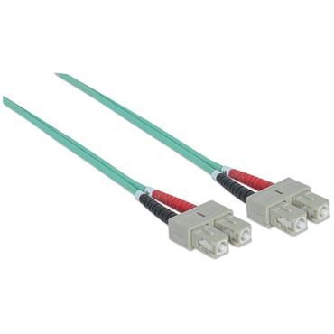 Intellinet 750837 InfiniBand og fiberoptisk kabel 2 m SC Turkisfarve