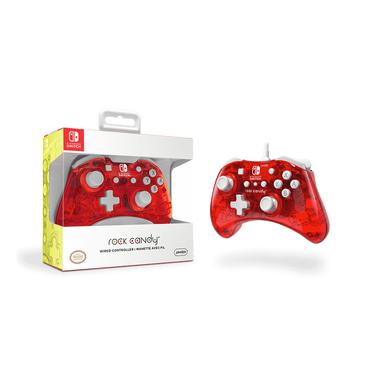 PDP Switch Rock Candy Wired Controller - Stormin Cherry - Gamepad - Nintendo Switch