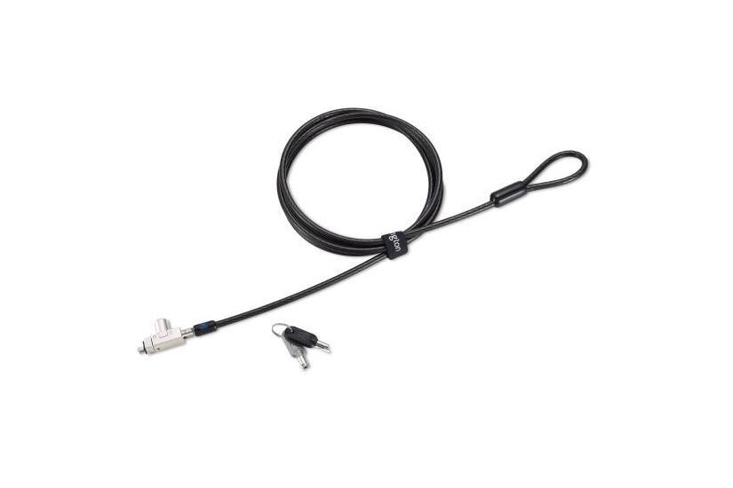 Kensington Slim N17 2.0 - lås för säkerhetskabel - som nyckel för kilformade spår