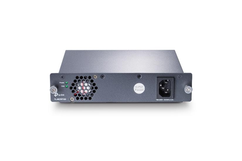 TP-Link TL-MCRP100 enhed til strømforsyning 75 W Sort