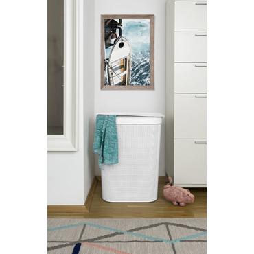 Rotho Brisen 50 L Rektangulær Plast Hvid