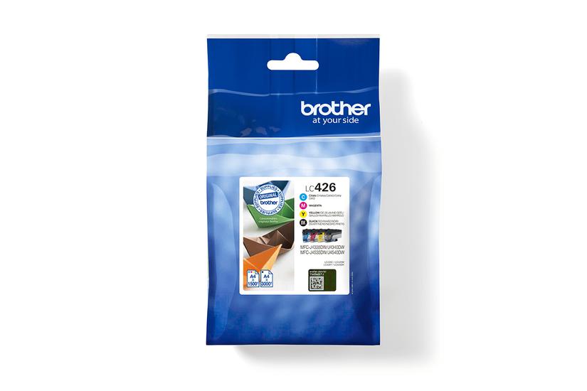Brother LC426 - 4 pakker - sort, gul, cyan, magenta - original - blækpatron