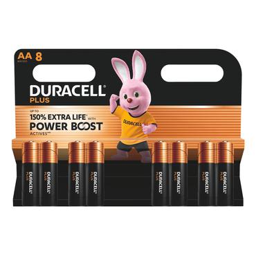Duracell Plus Engangsbatteri AA Alkaline