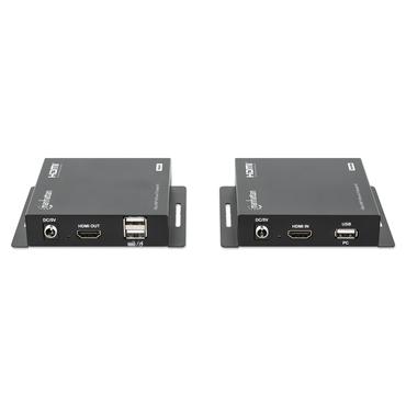 MANHATTAN 1080p HDMI KVM over IP Extender Set 1 bis zu 120m