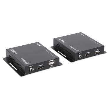 MANHATTAN 1080p HDMI KVM over IP Extender Set 1 bis zu 120m