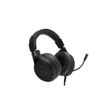iogear GHG601 hovedtelefoner/headset Ledningsført Spil Sort