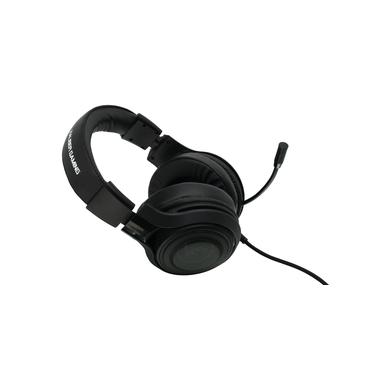 iogear GHG601 hovedtelefoner/headset Ledningsført Spil Sort