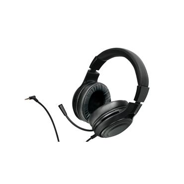 iogear GHG601 hovedtelefoner/headset Ledningsført Spil Sort