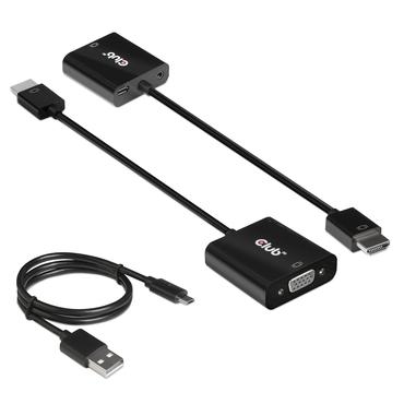 Club 3D CAC-1302 - videokort - HDMI / VGA