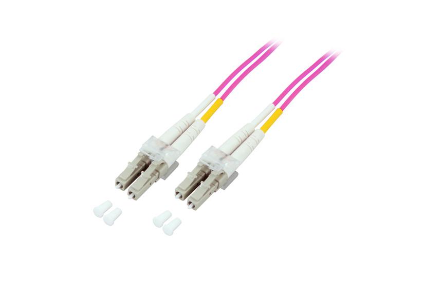 EFB Elektronik O0319.7,5 InfiniBand og fiberoptisk kabel 7,5 m LC Violet