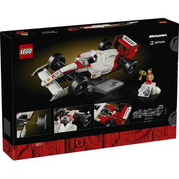 LEGO ICONS McLaren MP4/4 og Ayrton Senna