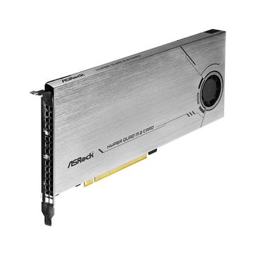 Asrock Hyper Quad M.2 interface-kort/adapter Intern